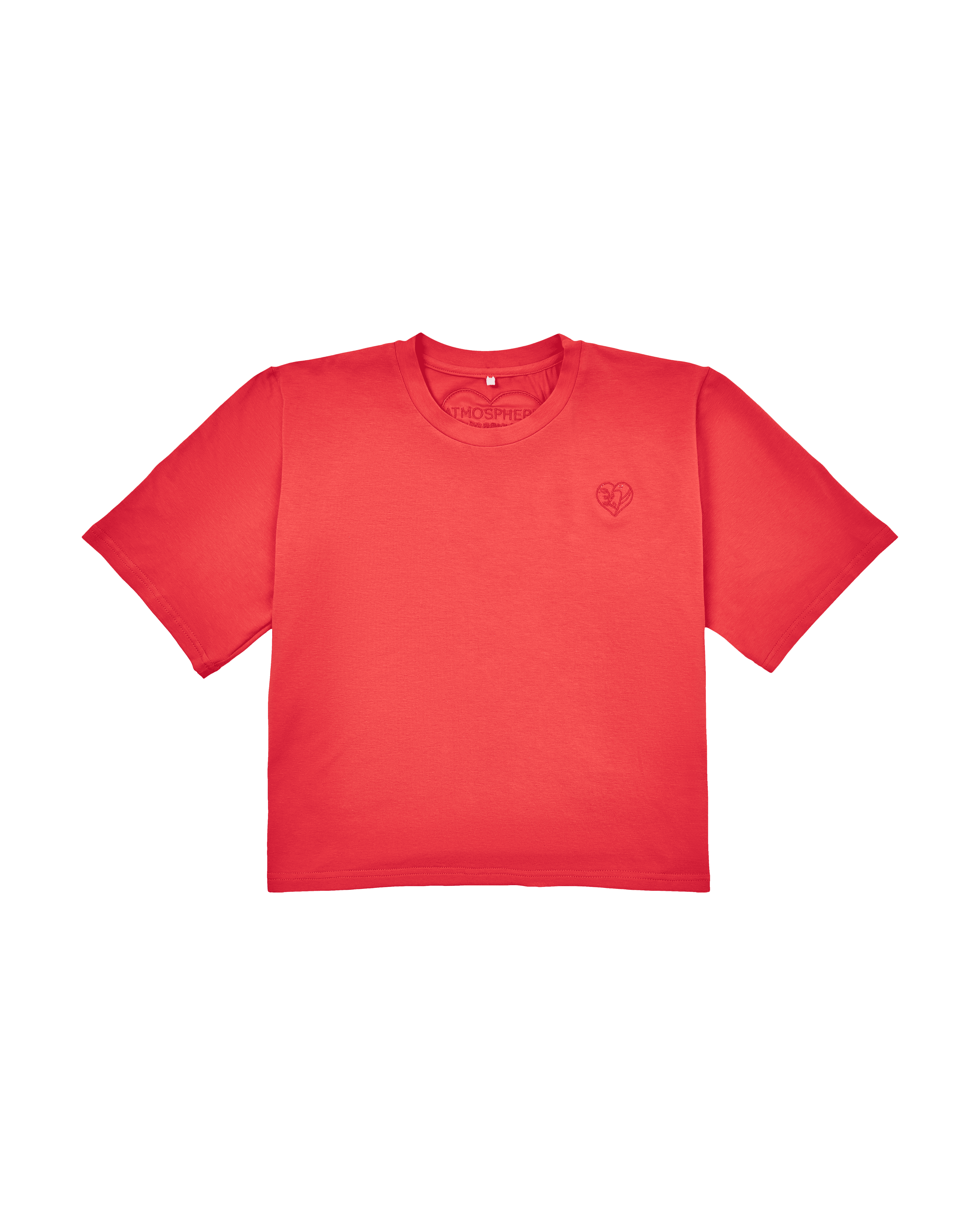 Футболка женская Atmosphere Crop-T красная 42-44 RU 2700₽