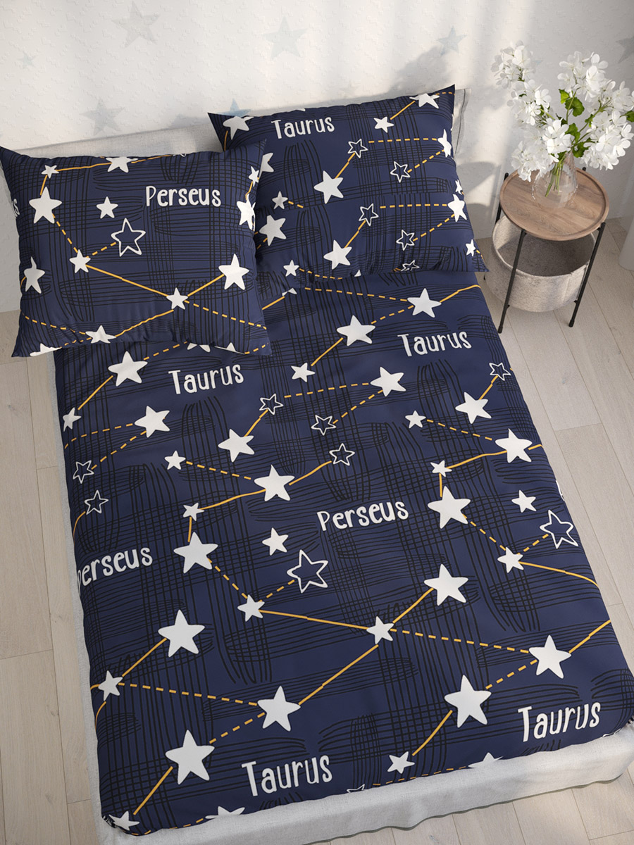 

Простынь на резинке Simple House Perseus 120х200 см
