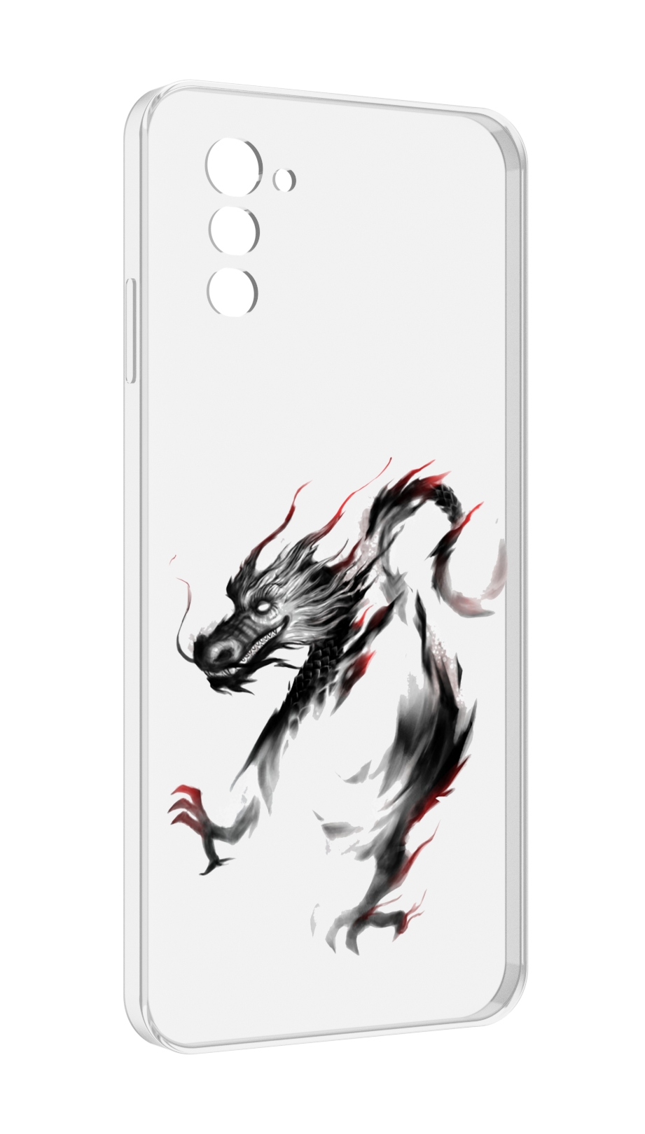 

Чехол MyPads черный дракон для UleFone Note 12 / Note 12P, Прозрачный, Tocco