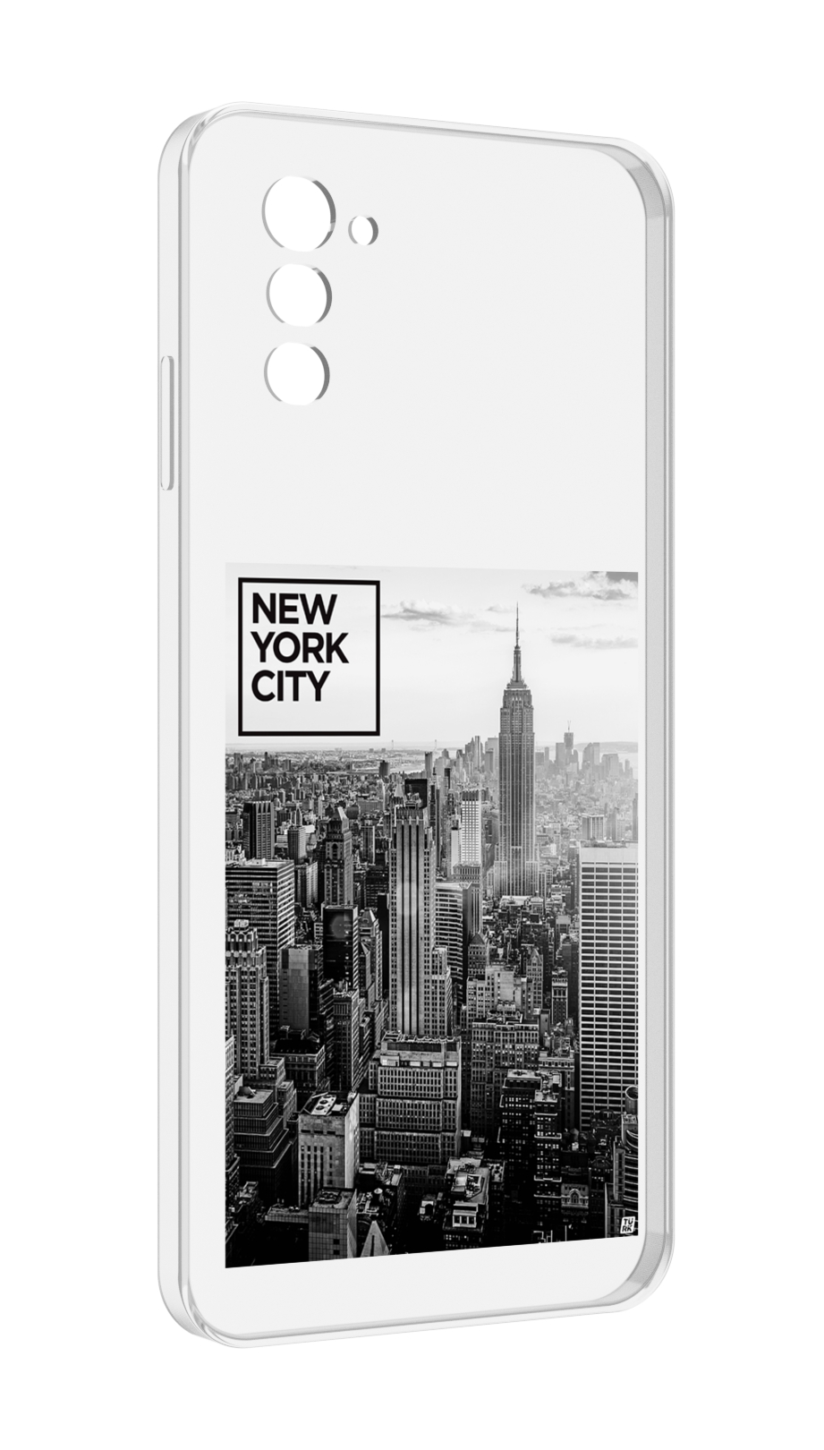 

Чехол MyPads черно белый Нью-Йорк для UleFone Note 12 / Note 12P, Прозрачный, Tocco