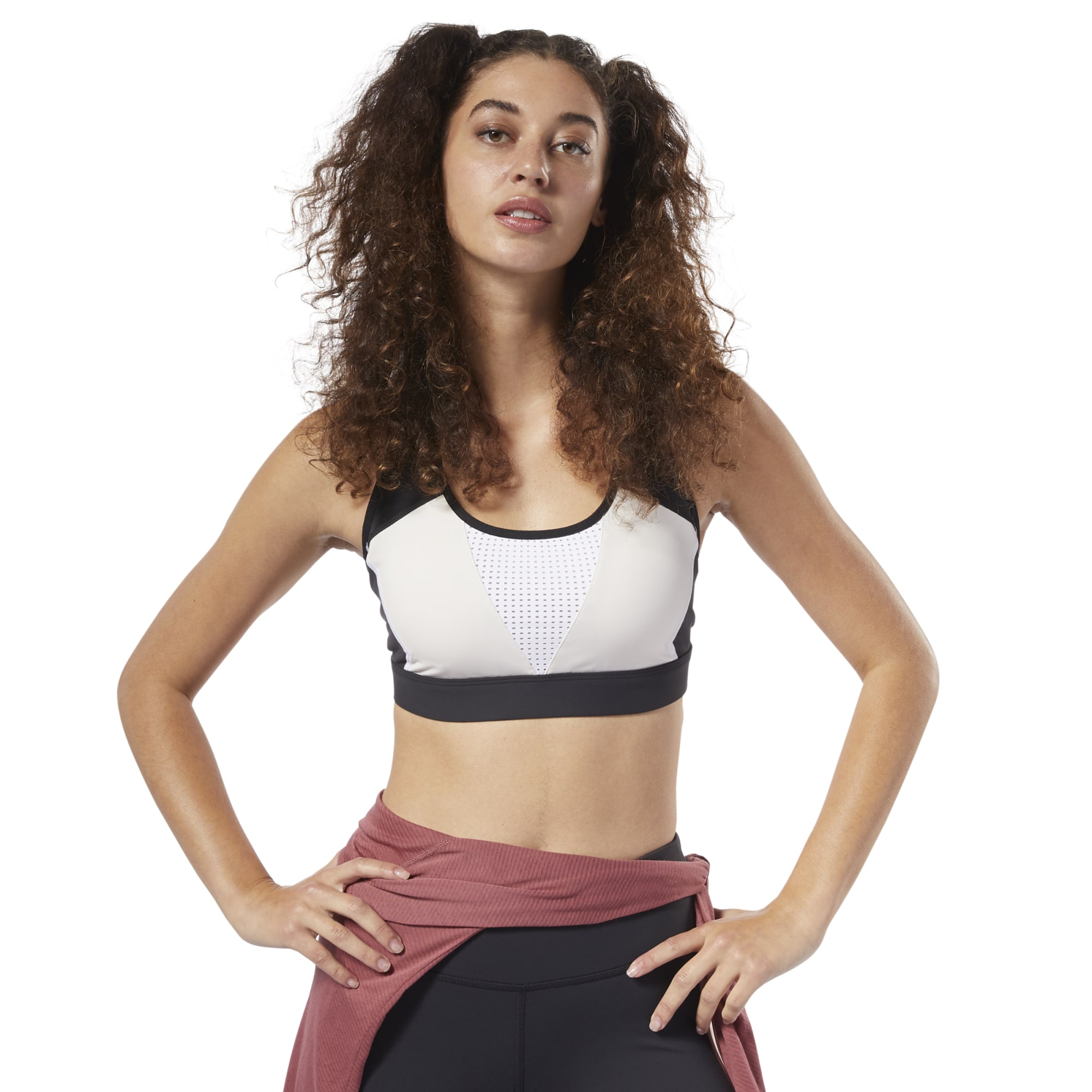 

Топ женский Reebok EC1128 бежевый M, EC1128