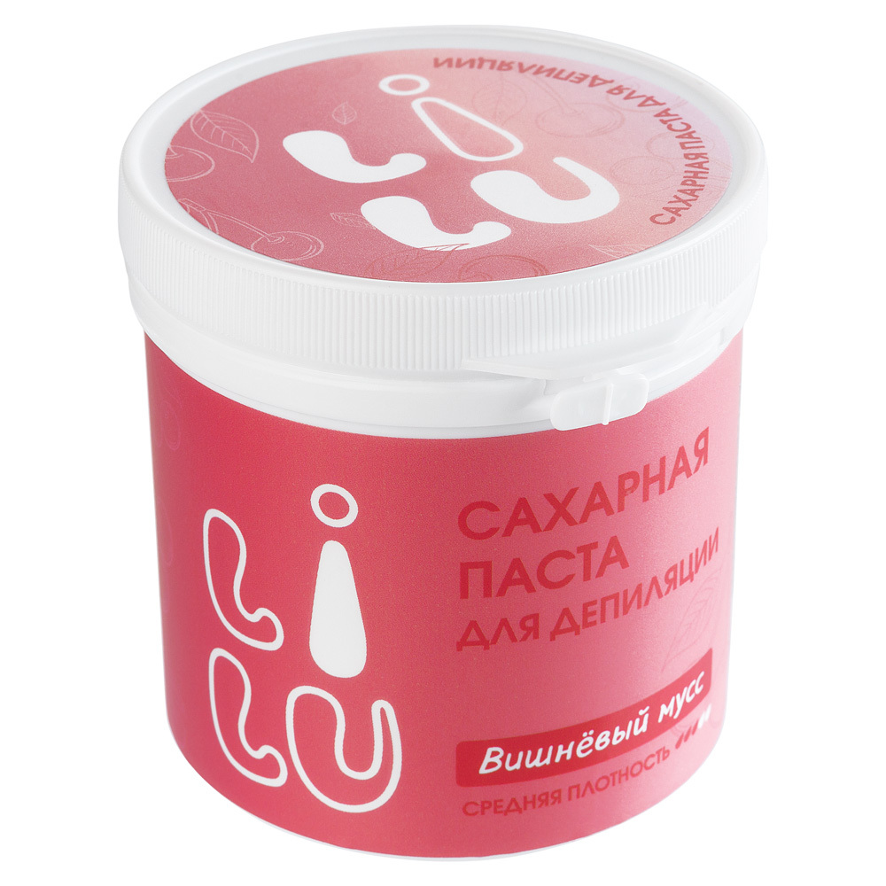 

Сахарная паста-мусс IRISK в банке LILU NEW 12 Вишня средняя плотность, 300 г