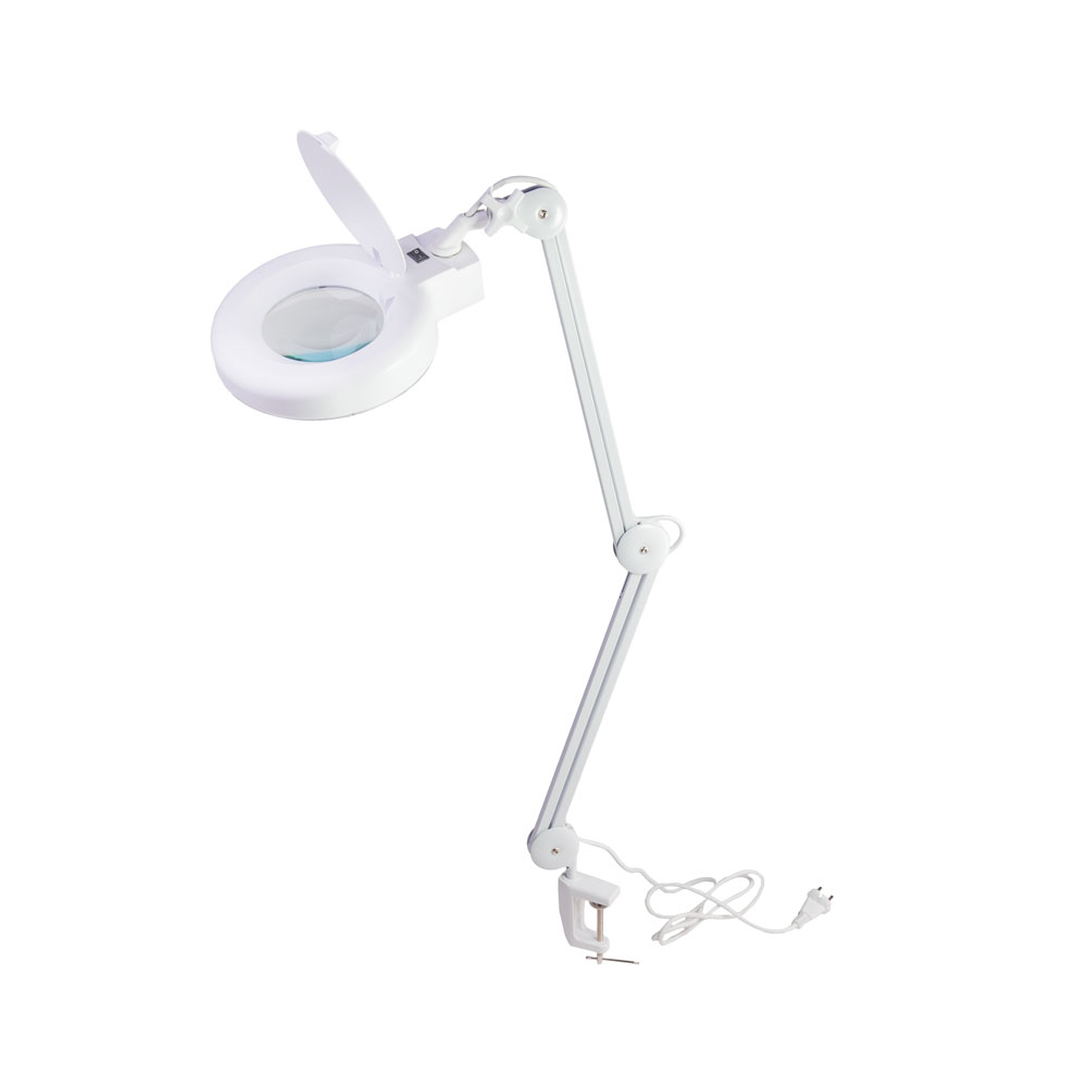 Купить Настольная лампа-лупа с подсветкой Veber 8608D 5D 5дптр 120 мм