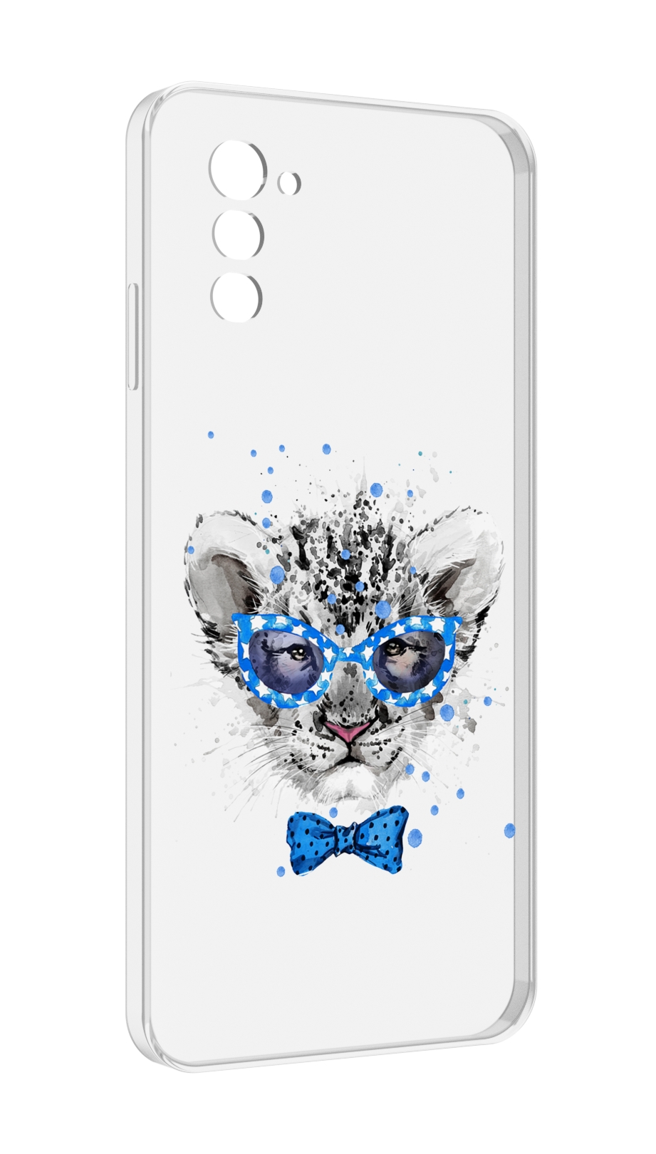 

Чехол MyPads тигренок с бабочкой для UleFone Note 12 / Note 12P, Прозрачный, Tocco