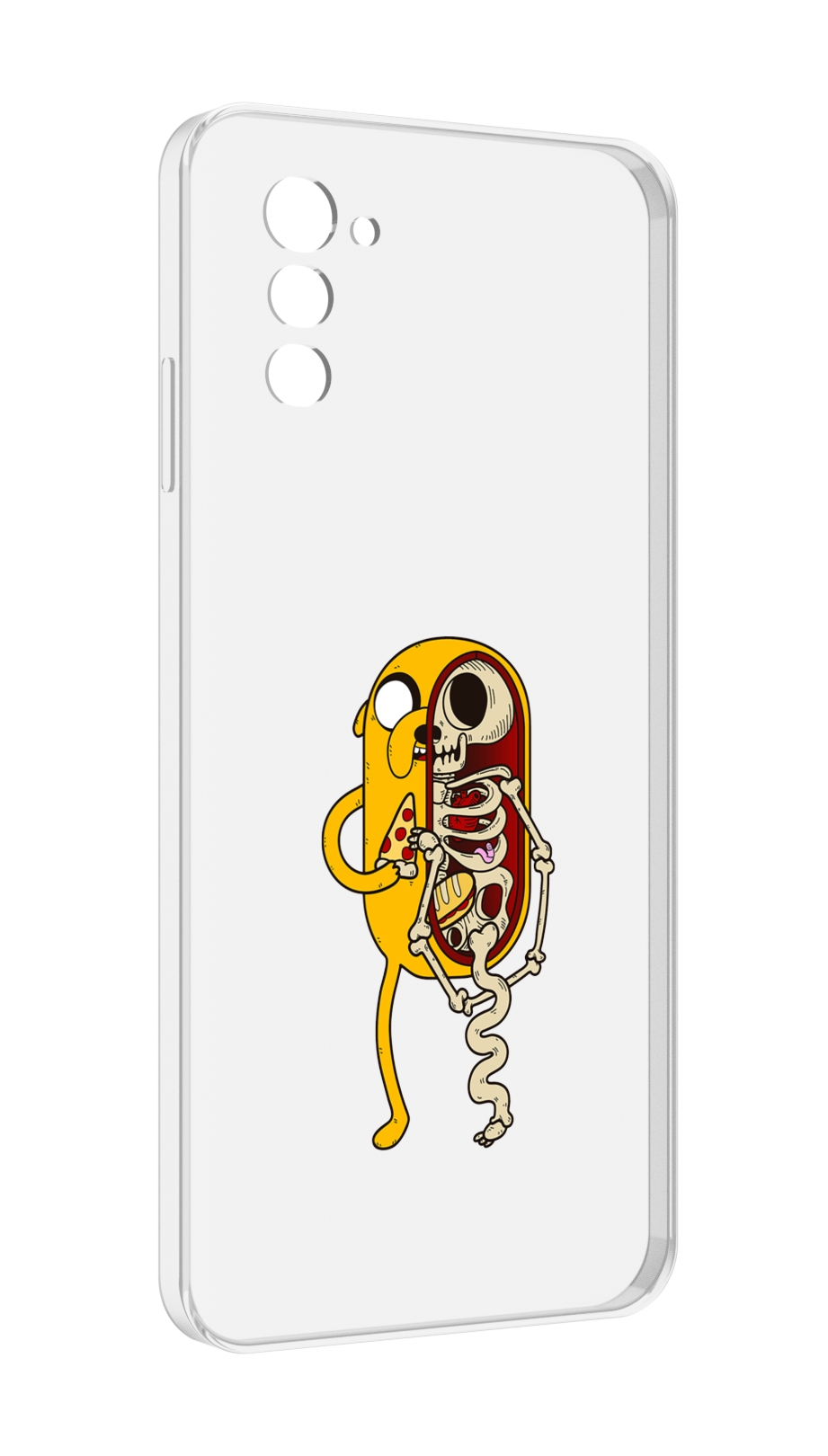 

Чехол MyPads Джейк скелет для UleFone Note 12 / Note 12P, Прозрачный, Tocco