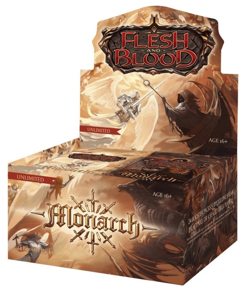 

Дисплей бустеров Flesh & Blood TCG - Monarch Unlimited Booster Display (EN) FAB2101U