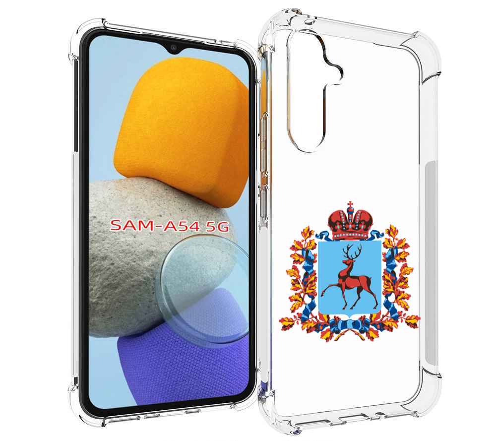 

Чехол MyPads герб-нижегородская-область для Samsung Galaxy A54, Tocco