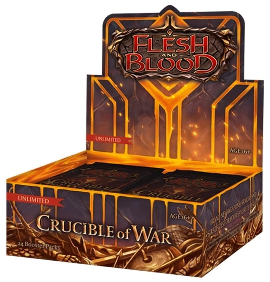 

Бустеры Flesh & Blood TCG Crucible of War Unlimited Booster Display (EN) FAB2004-UL