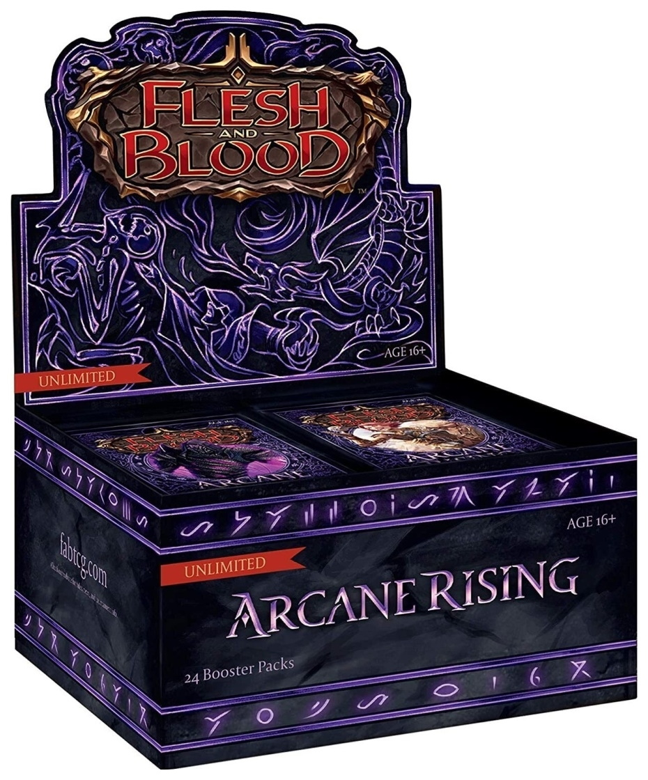 

Дисплей бустеров Flesh & Blood TCG - Arcane Rising Unlimited Booster Display (EN) FAB2001U