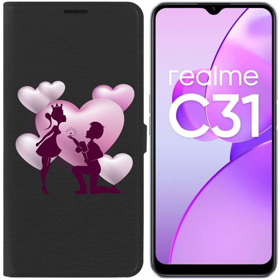 

Чехол-книжка Eco Book для Realme C31 Будь моей