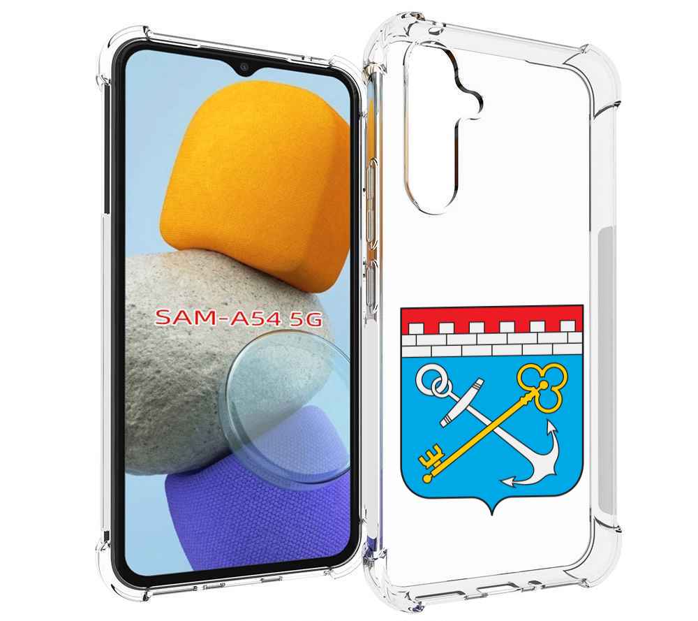 

Чехол MyPads герб-ленинградская-область-питер для Samsung Galaxy A54, Tocco
