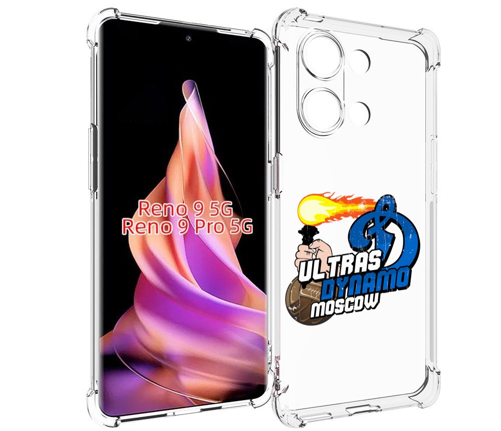 

Чехол MyPads ФК Динамо для OPPO Reno 9 / Reno 9 Pro, Прозрачный, Tocco