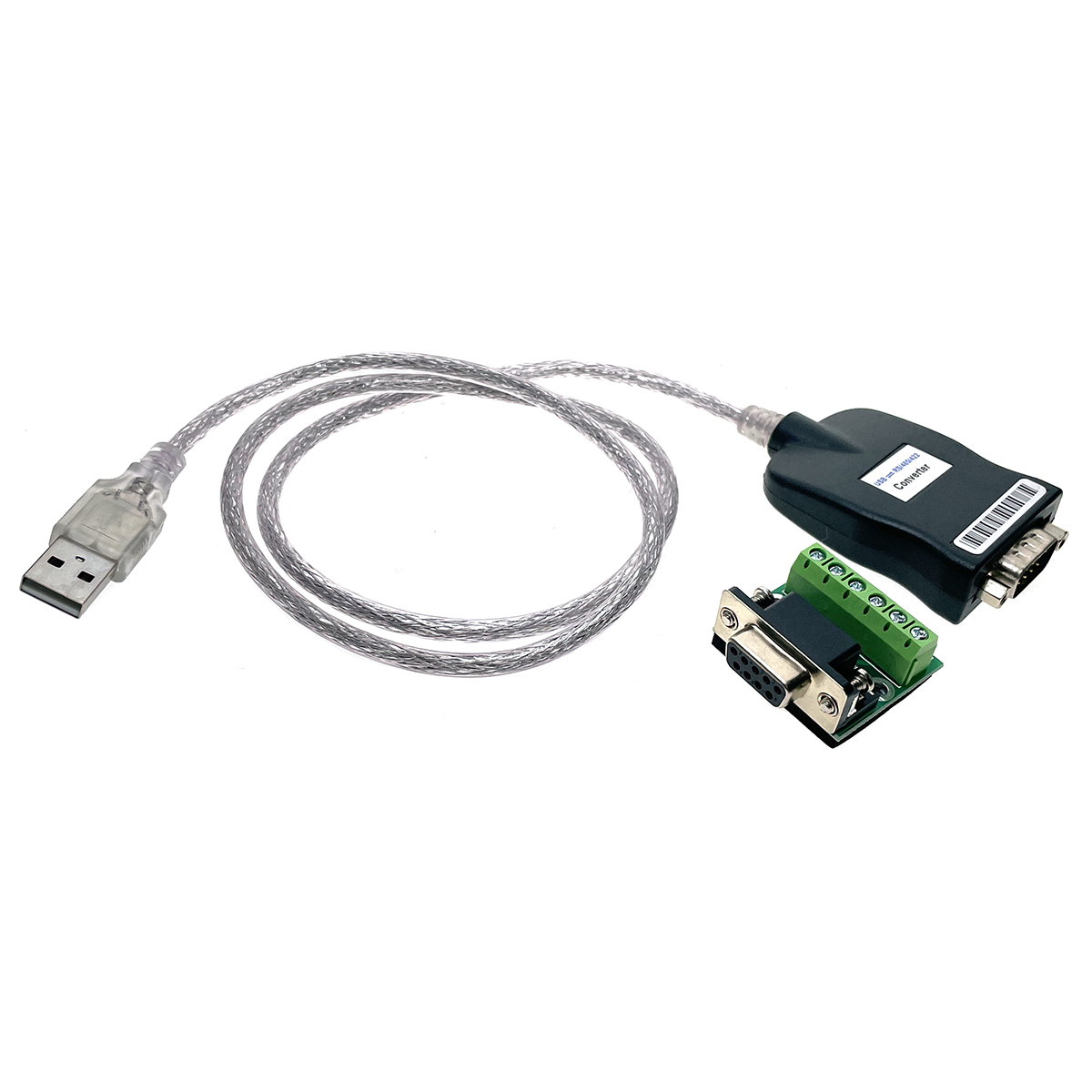 Кабель Espada USB A-RS232, M-M Transparent 44922