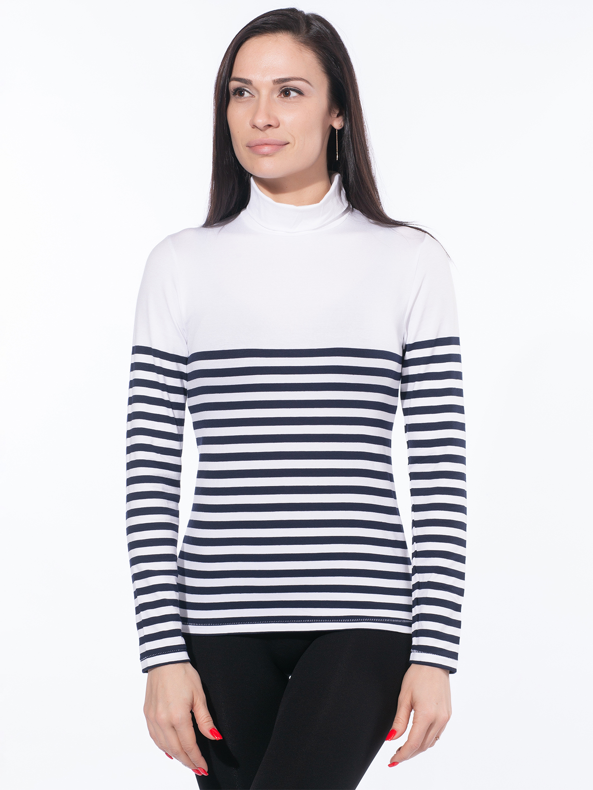 Водолазка женская Eldar IVANA STRIPES GOLF синяя XL