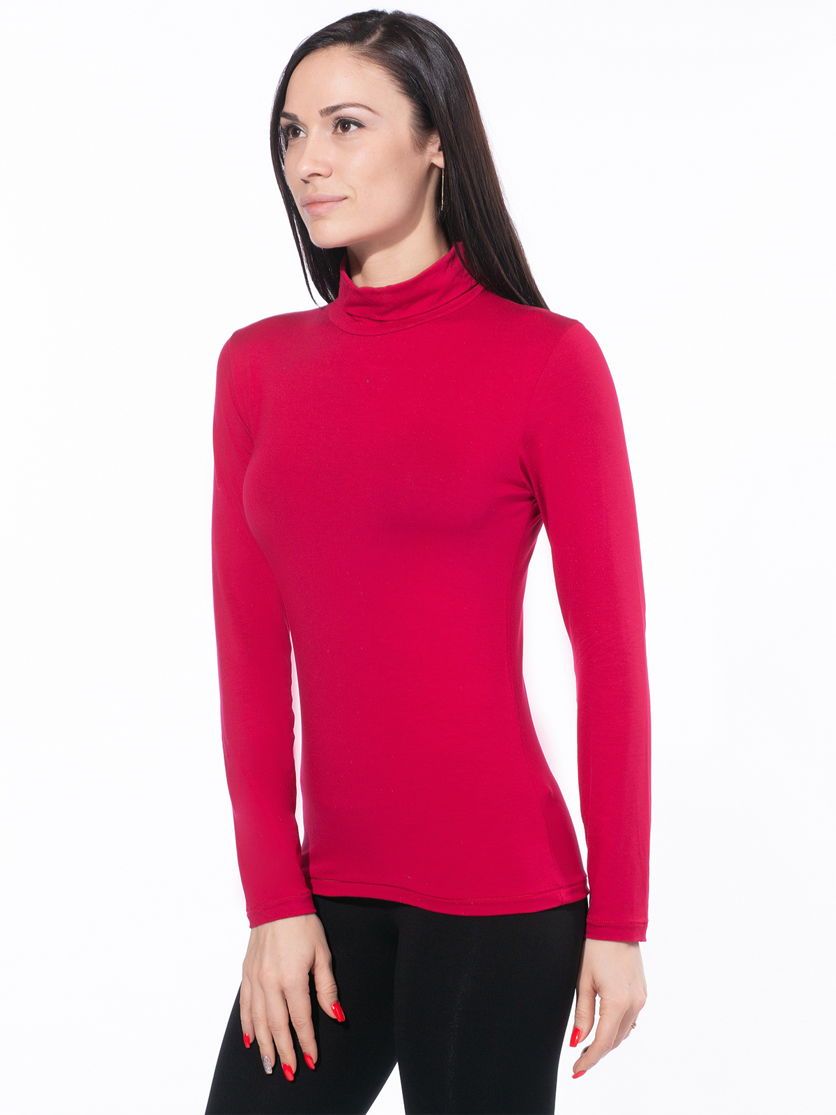 Водолазка женская Eldar IVANA GOLF красная 2XL 1200₽