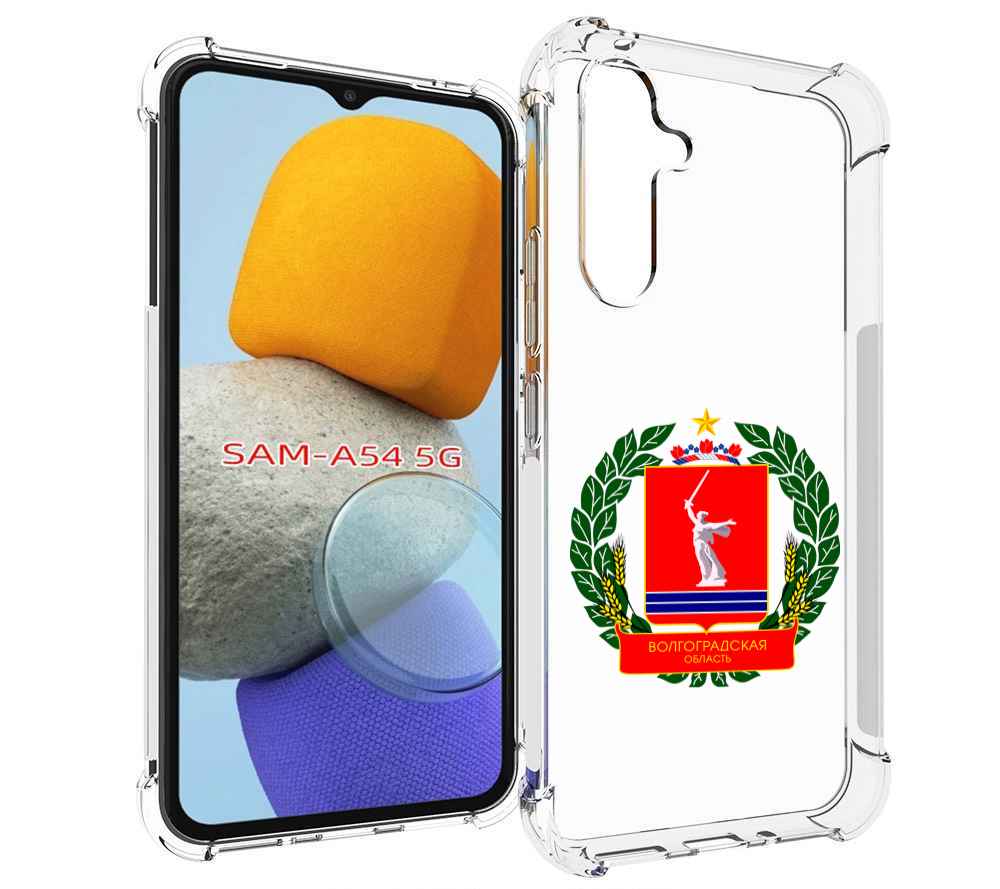 

Чехол MyPads герб-волголградской-области для Samsung Galaxy A54, Tocco