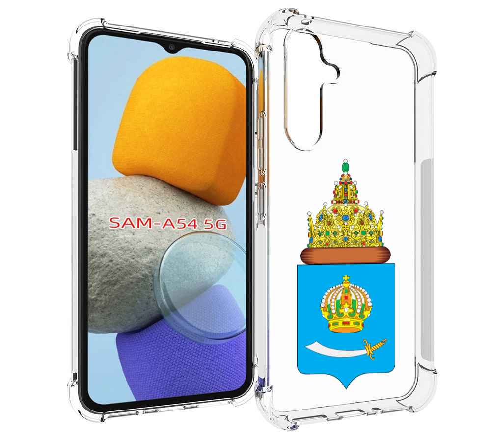 

Чехол MyPads герб-астраханской-области для Samsung Galaxy A54, Tocco