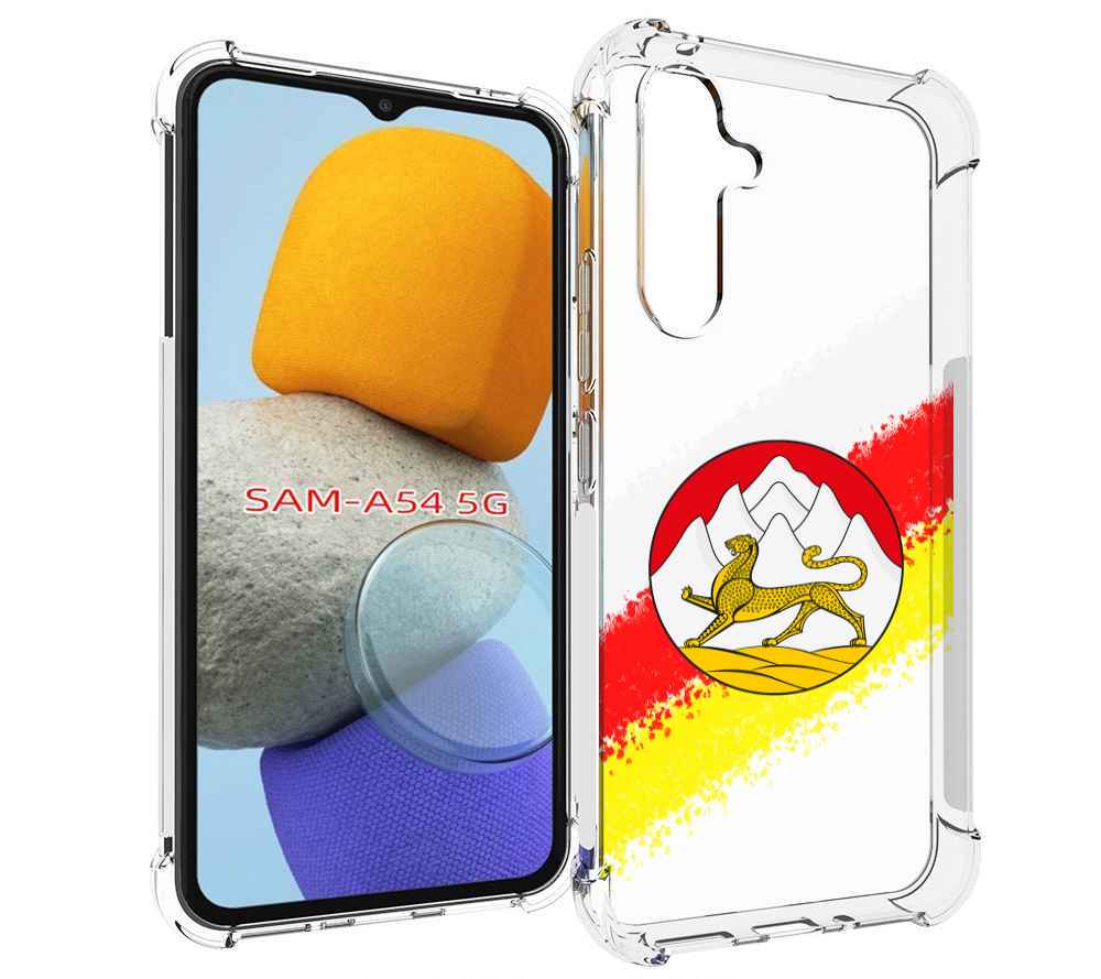 

Чехол MyPads герб флаг южная осетия для Samsung Galaxy A54, Tocco