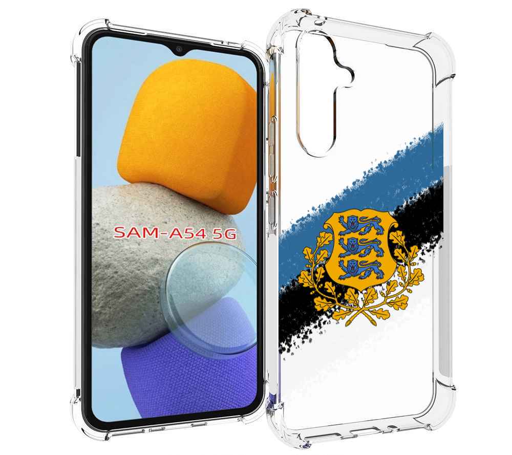 

Чехол MyPads герб флаг эстонии-2 для Samsung Galaxy A54, Tocco