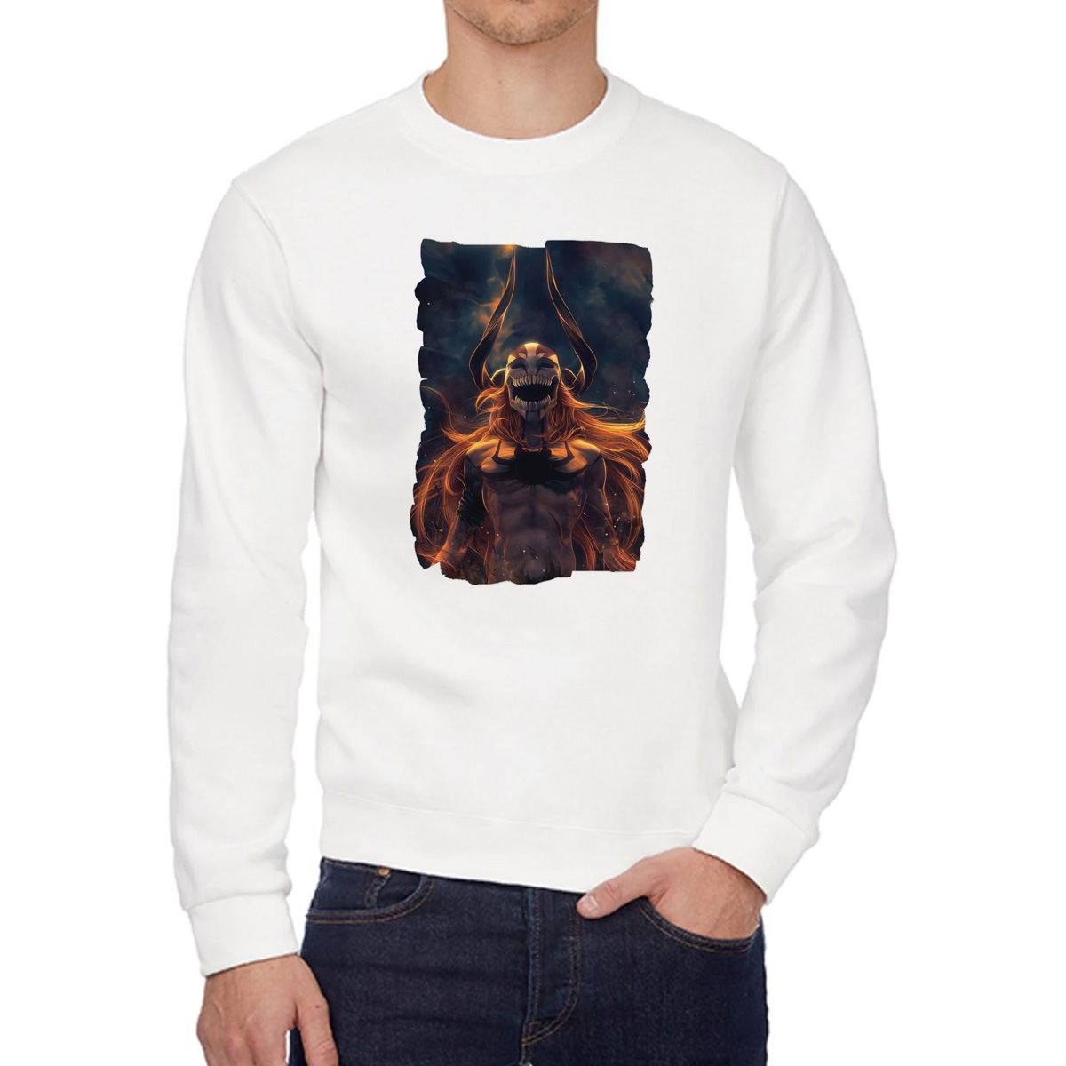 

Свитшот унисекс CoolPodarok W041306 белый 54 RU, 4W041306