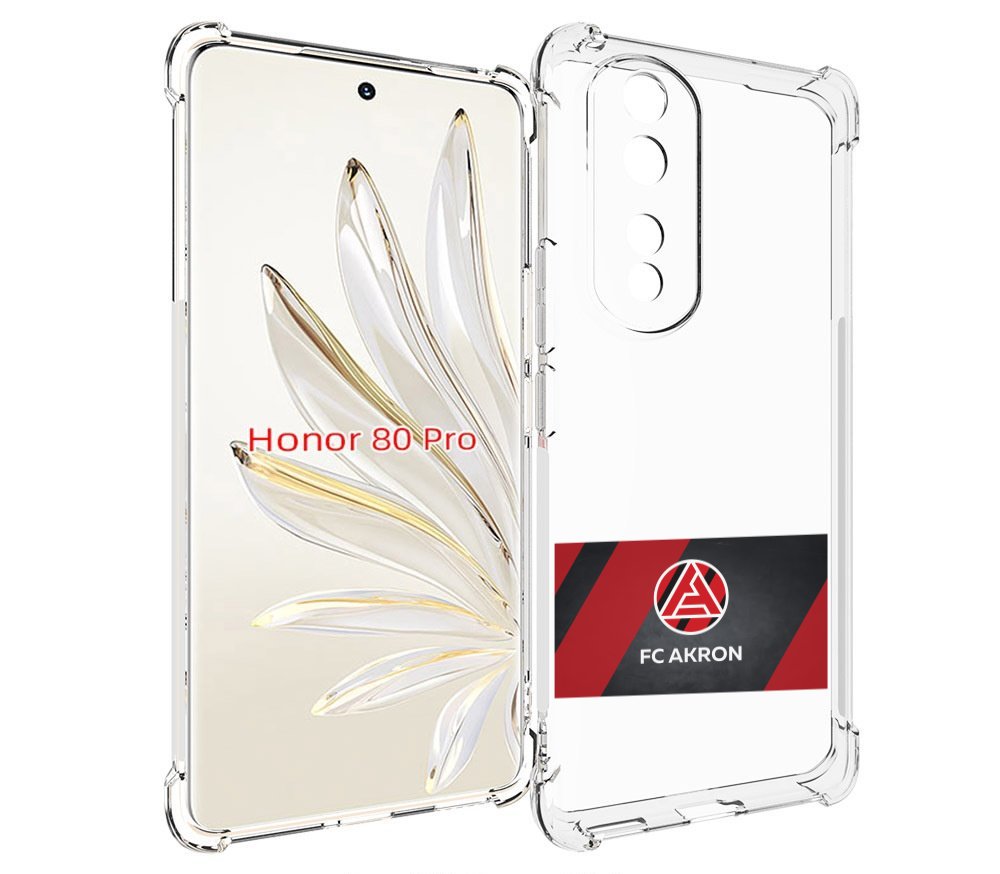 

Чехол MyPads фк акрон тольятти мужской для Honor 80 Pro, Прозрачный, Tocco