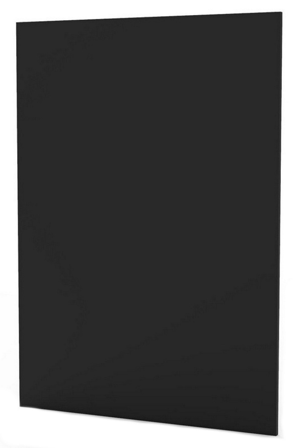 Доска Attache меловая немагнитная 14.8x21 см пластиковая черная без рамы 1043389