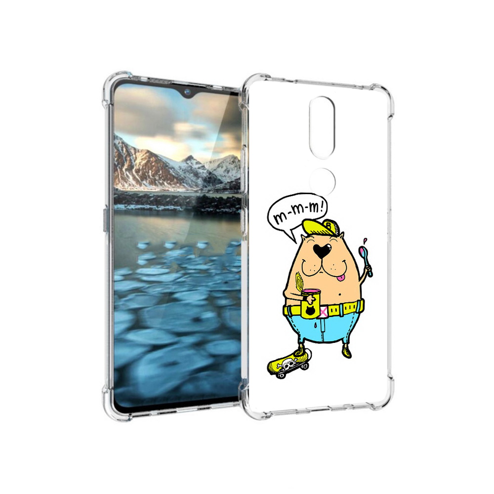 

Чехол MyPads Tocco для Nokia 2.4 Бобр (PT227049.107.30), Прозрачный, Tocco