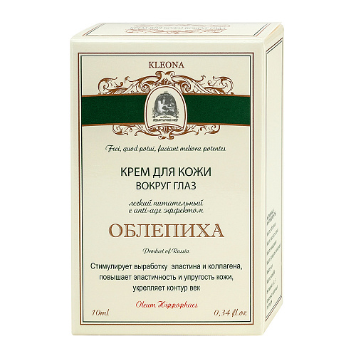 

Kleona Крем для кожи вокруг глаз Облепиха 15 мл