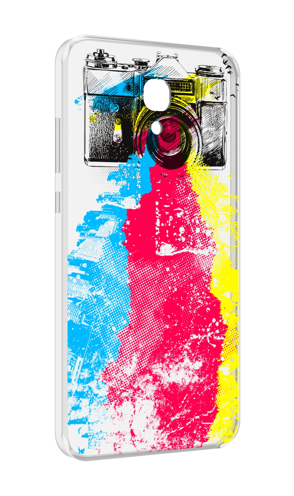 

Чехол MyPads цветной фотоаппарат для Meizu M6 (M711Q), Прозрачный, Tocco