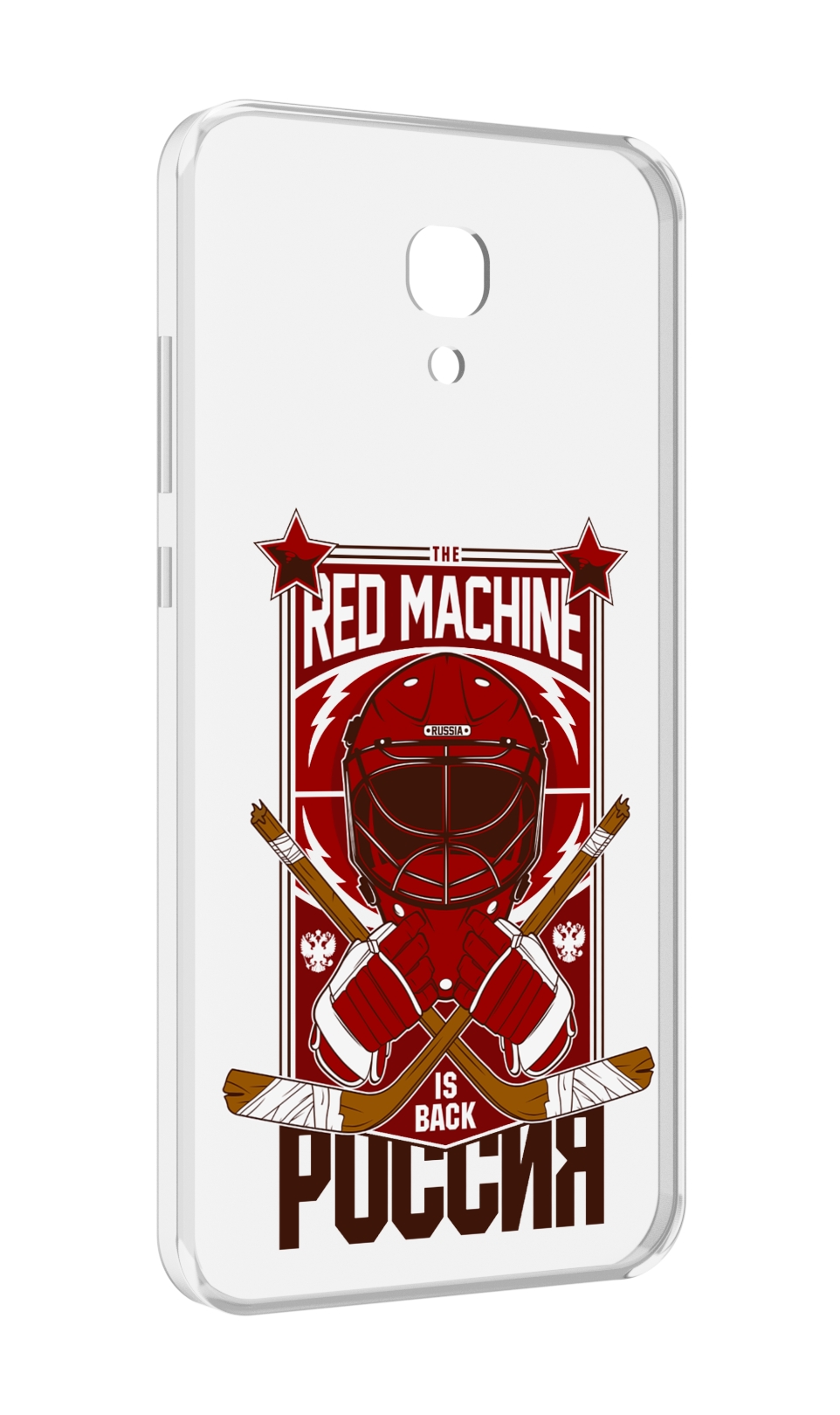 

Чехол MyPads хоккей россия для Meizu M6 (M711Q), Прозрачный, Tocco