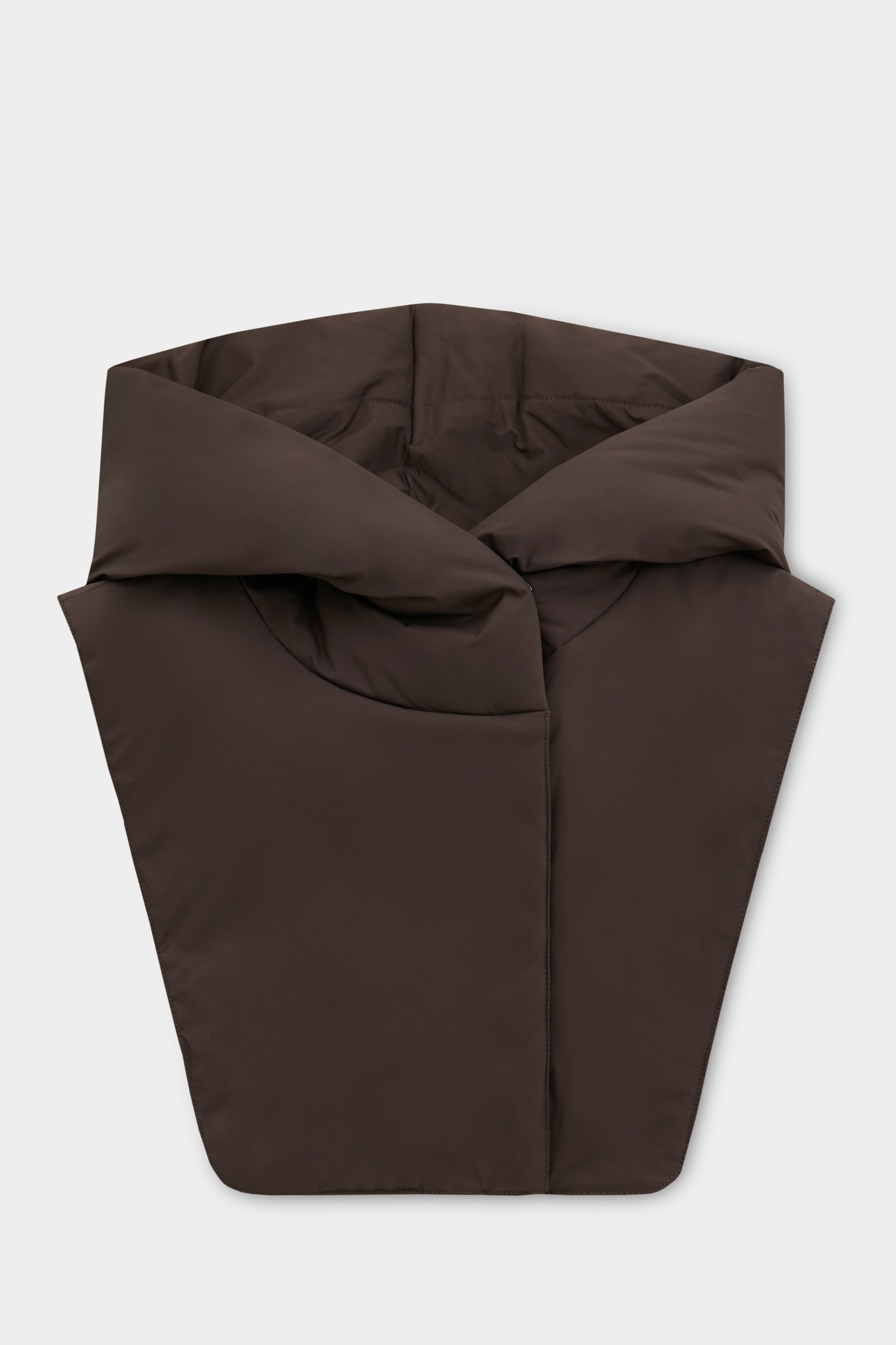 

Капор женский Finn Flare FWD11403 coffee bean, р.46, Коричневый, FWD11403