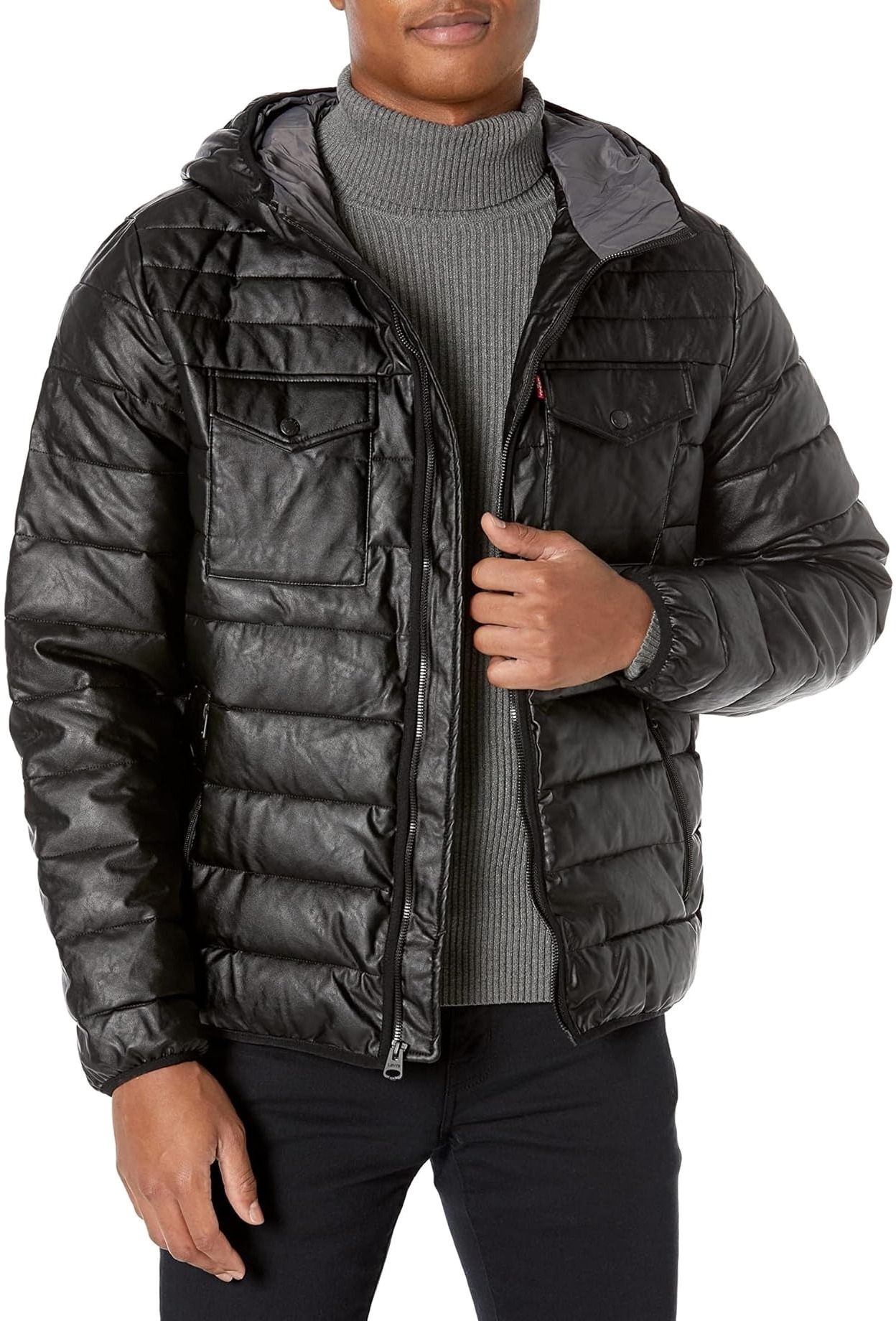 Куртка мужская Levi's LM2RU419-BLK черная XL