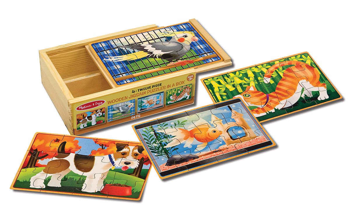 

Пазл Melissa & Doug 12 деталей