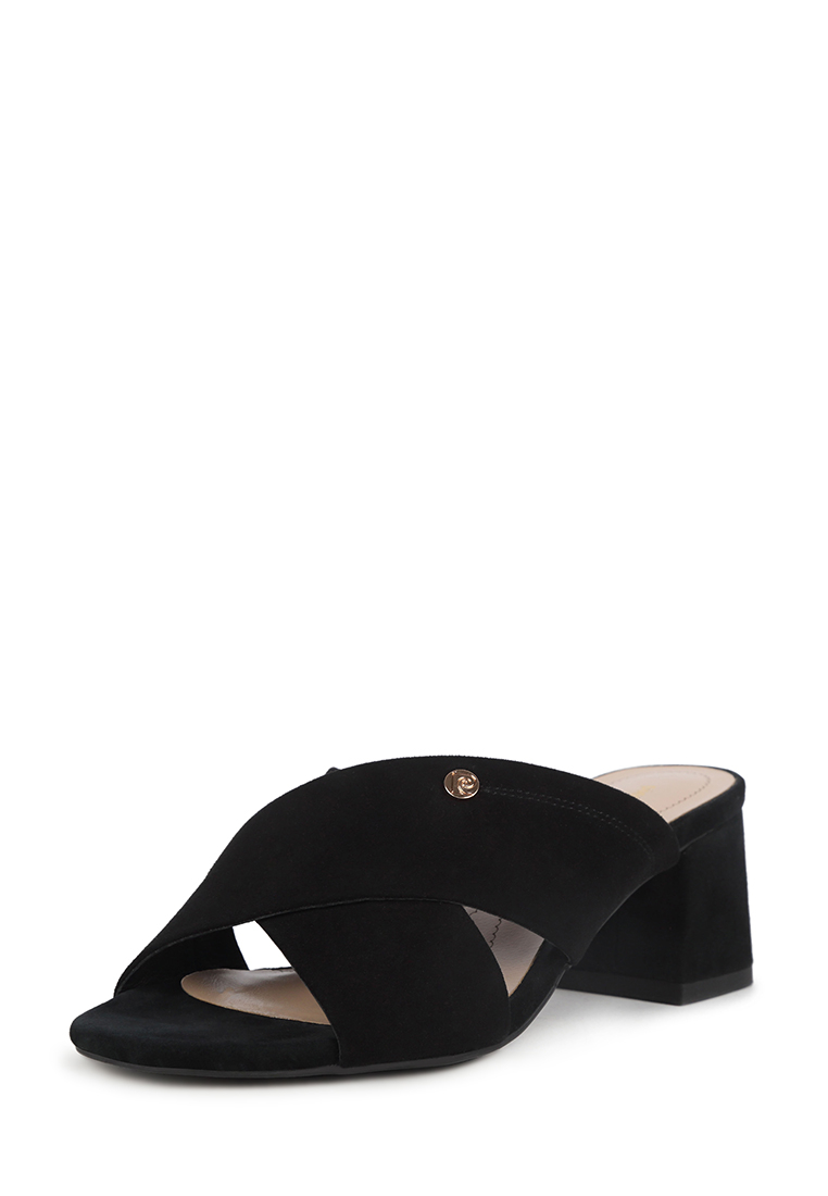 

Мюли женские Pierre Cardin 710019030 черные 37 RU, Черный, 710019030