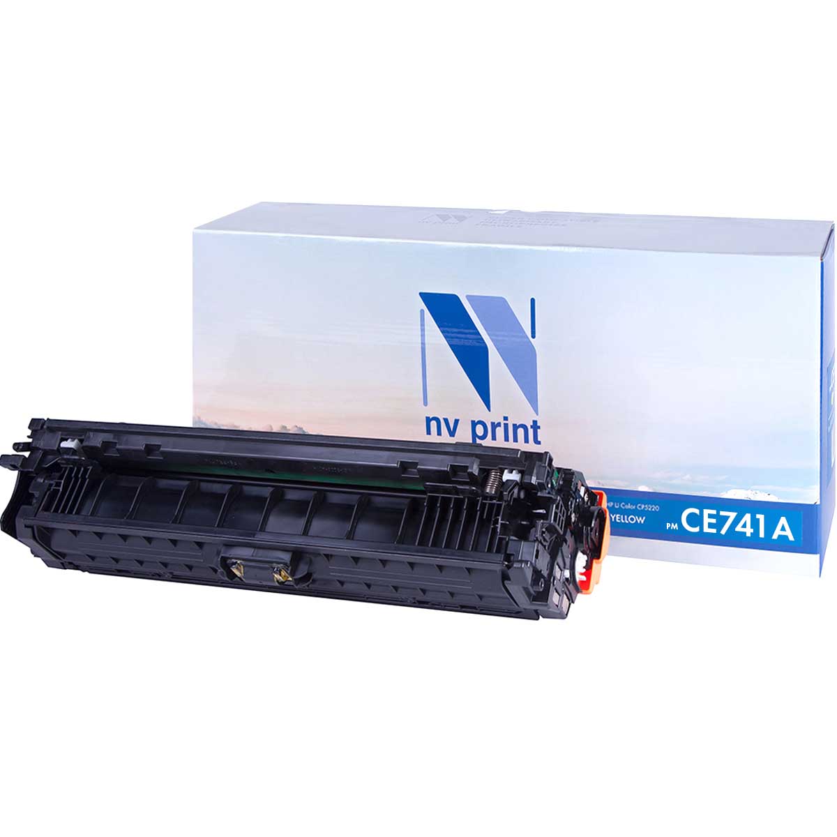

Картридж для лазерного принтера NV Print CE741AC, Blue, Голубой, NV-CE741AC