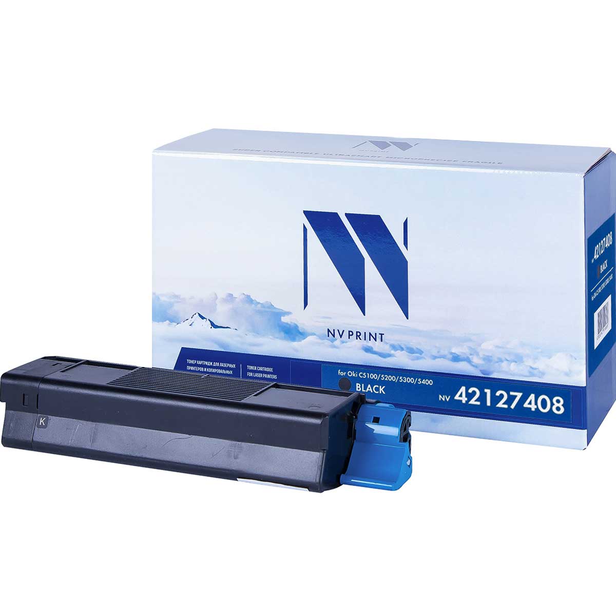 

Картридж для лазерного принтера NV Print 42127408BK, Black, Черный, NV-42127408BK