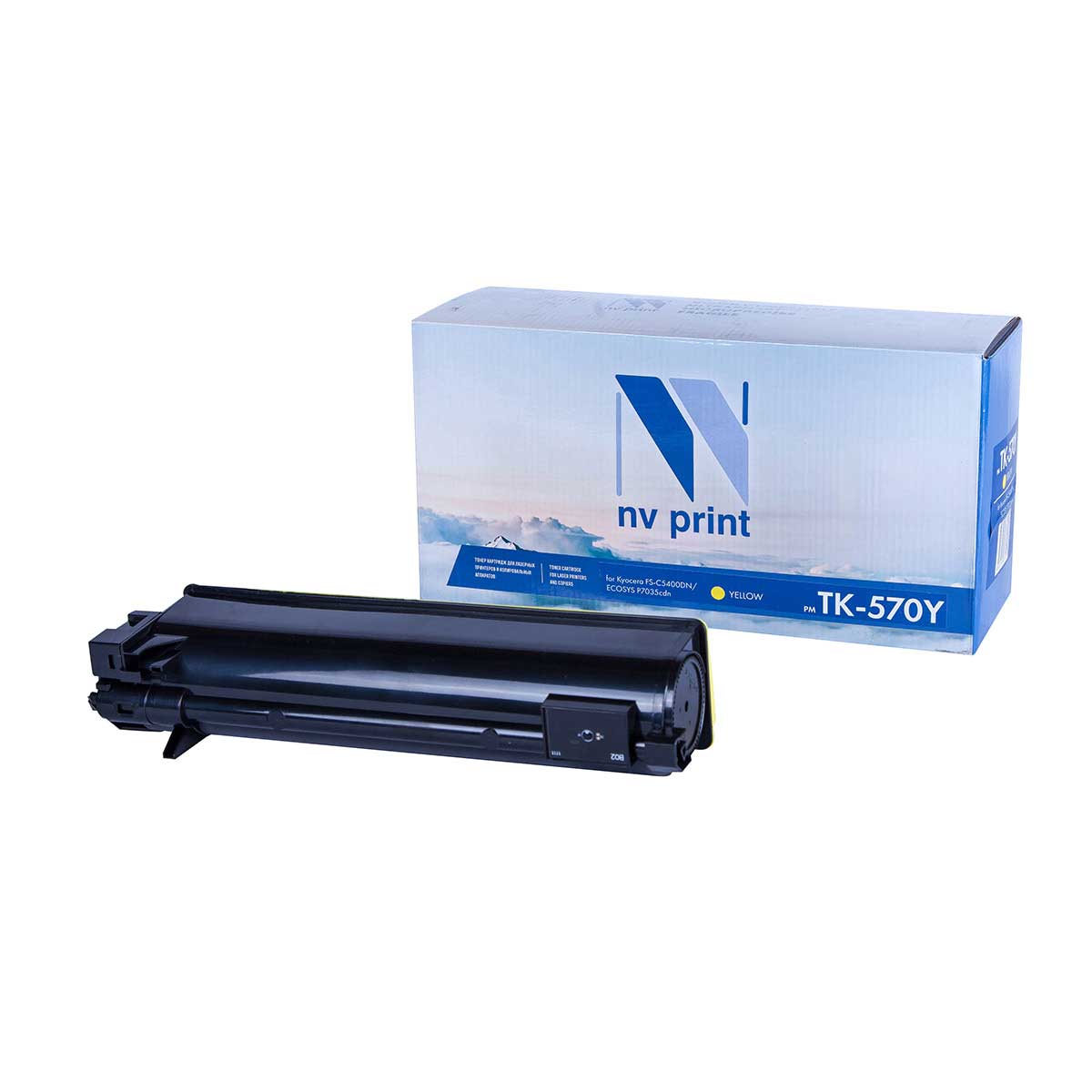 

Картридж для лазерного принтера NV Print TK570Y, желтый, NV-TK570Y