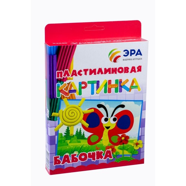 

Пластилиновая картинка Эра Бабочка С-382/ЭР