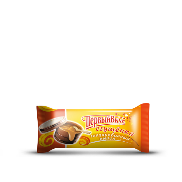 

Сырок творожный Первый вкус вареная сгущенка глазированный 18% 40 г
