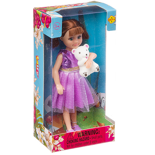 

Кукла Defa Lucy Д94410 с мишкой