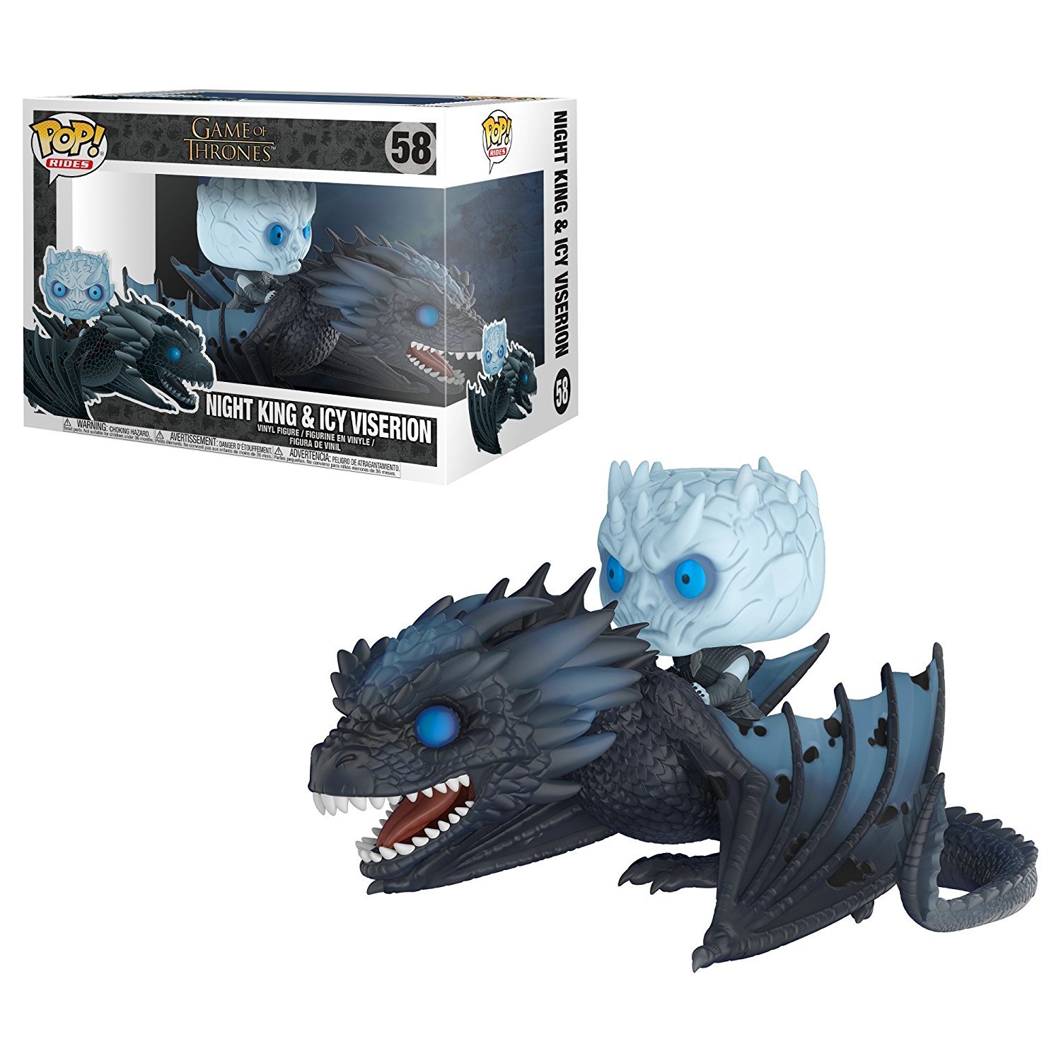 

Фигурка Funko POP! Rides: Game of Thrones: Night King & Icy Viserion (GW) 28671