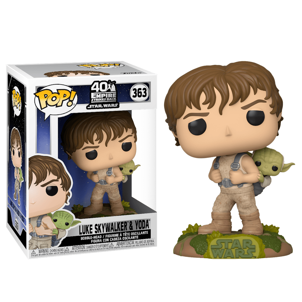 фото Фигурка funko pop! star wars: luke skywalker & yoda