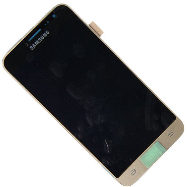 Дисплей для Samsung SM-J320F (Galaxy J3 2016) в сборе с тачскрином, золотой (OEM)