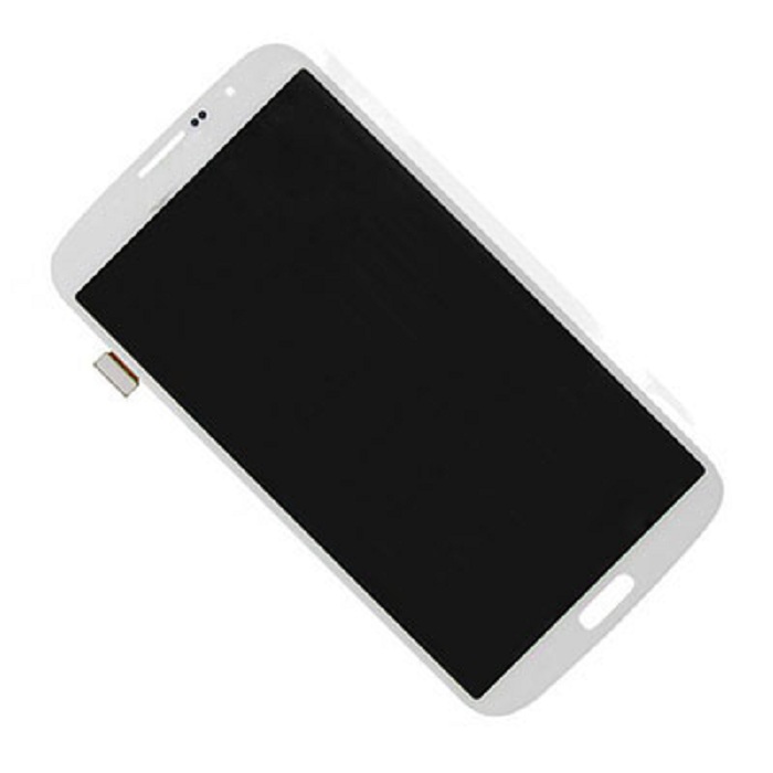 Дисплей для Samsung i9200, i9205 (Galaxy Mega 6.3) в сборе с тачскрином, белый (премиум)