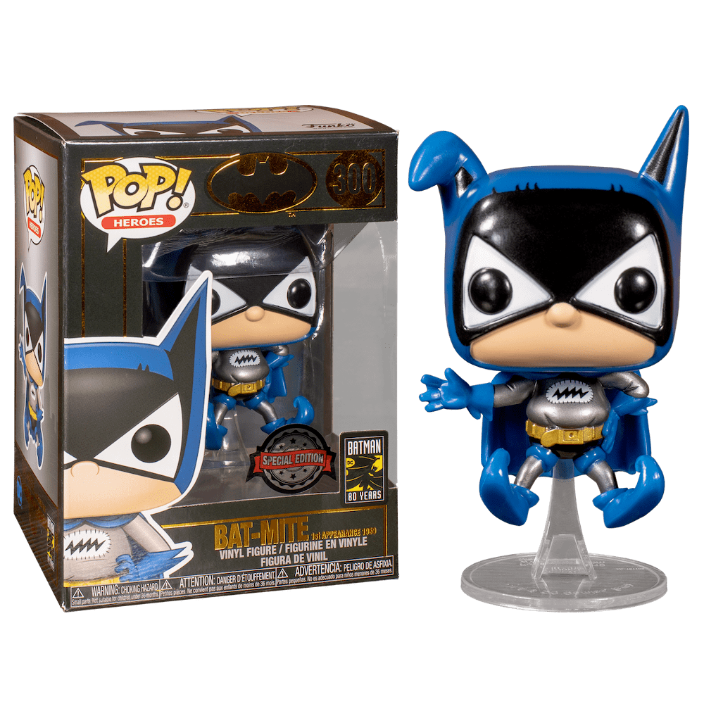 фото Фигурка funko pop! dc: batman 80th: bat-mite (бэт-майт 1959 металлик) (exc) 45348