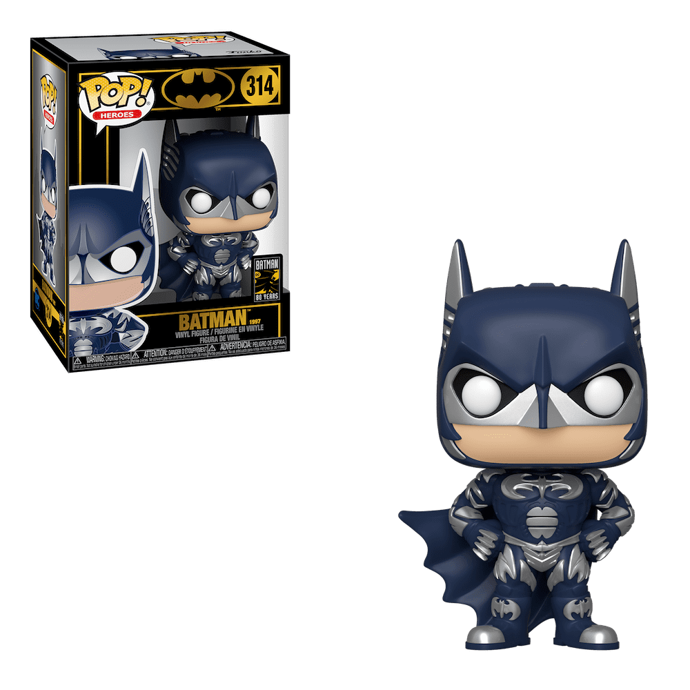 Фигурка Funko POP! DC: Batman 80th: Batman (Бэтмен 1997) 37262