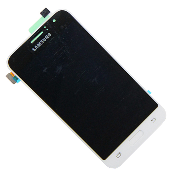 Дисплей для Samsung SM-J120F (Galaxy J1 2016) в сборе с тачскрином, белый