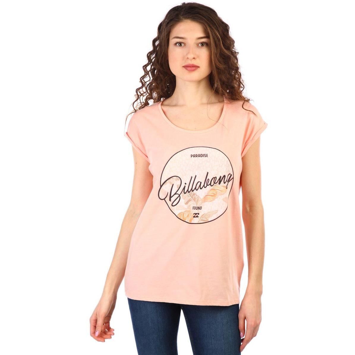 фото Футболка billabong all night tee, rose quartz, xs