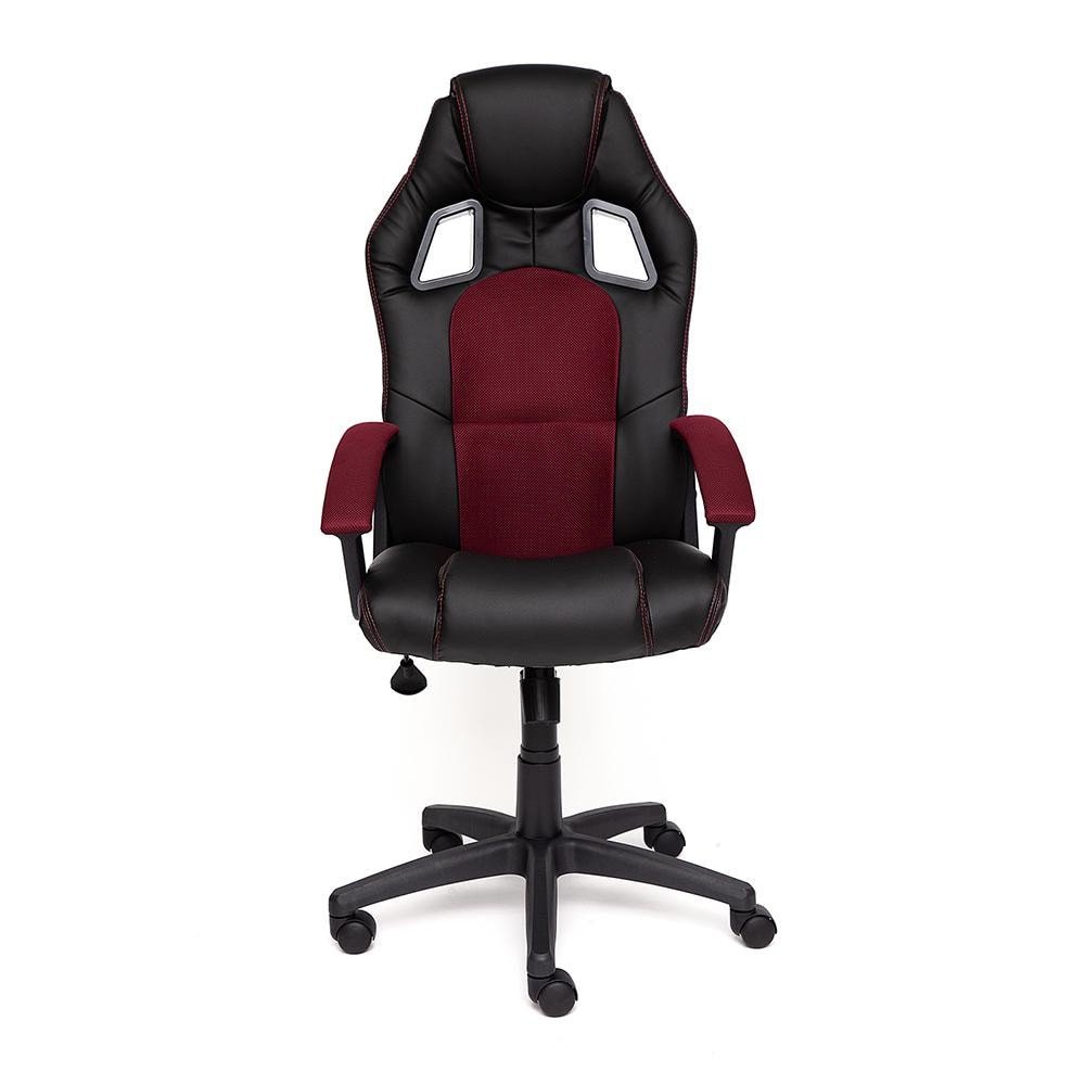 фото Игровое кресло tetchair driver, черный/бордовый