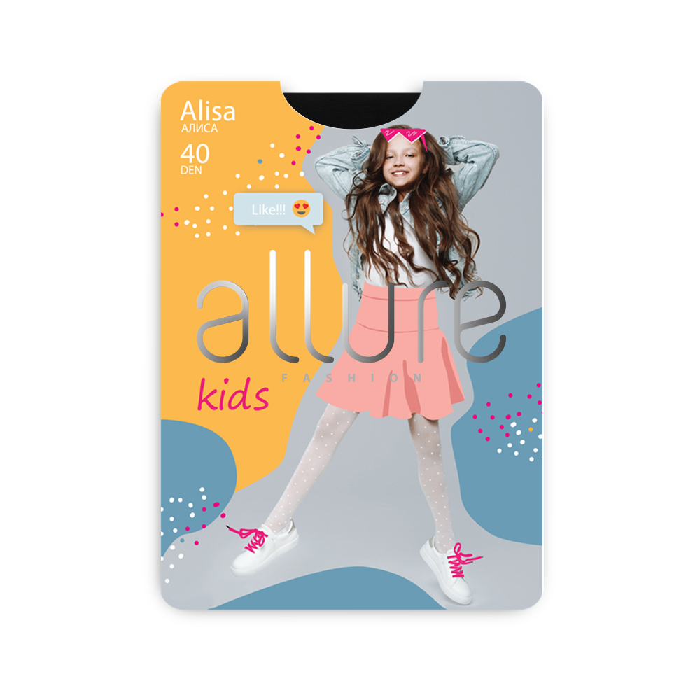 

Колготки детские ALLURE, цв. черный р.146, All ALISA